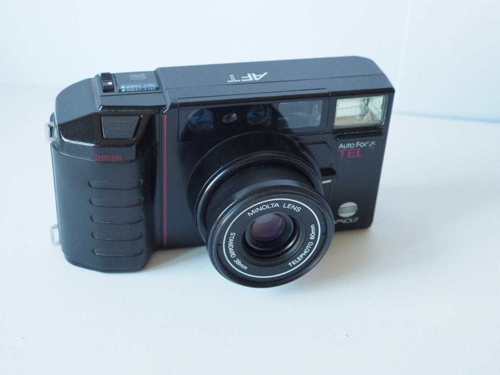 Minolta AFT AF-TELE, Ophalen of Verzenden, Gebruikt, Compact, Minolta