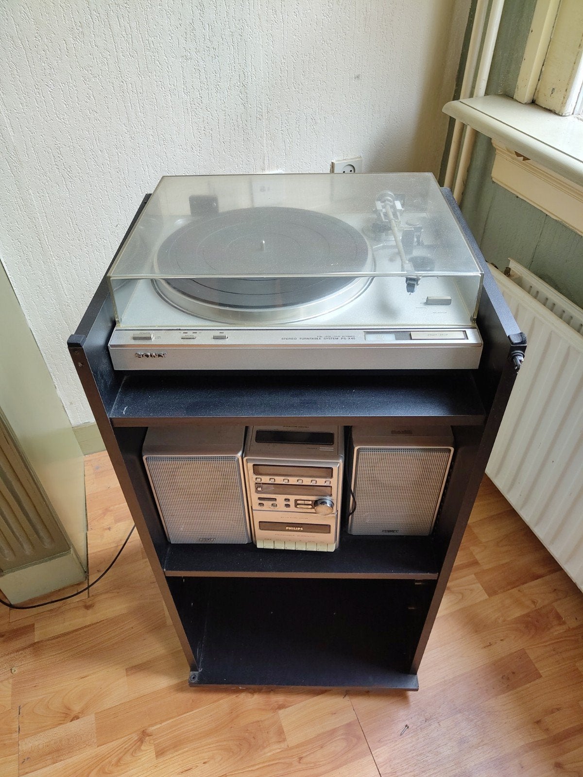 Sony PS-X45 Vintage Platenspeler/ Turntable, Ophalen of Verzenden, Gebruikt, Sony, Automatisch