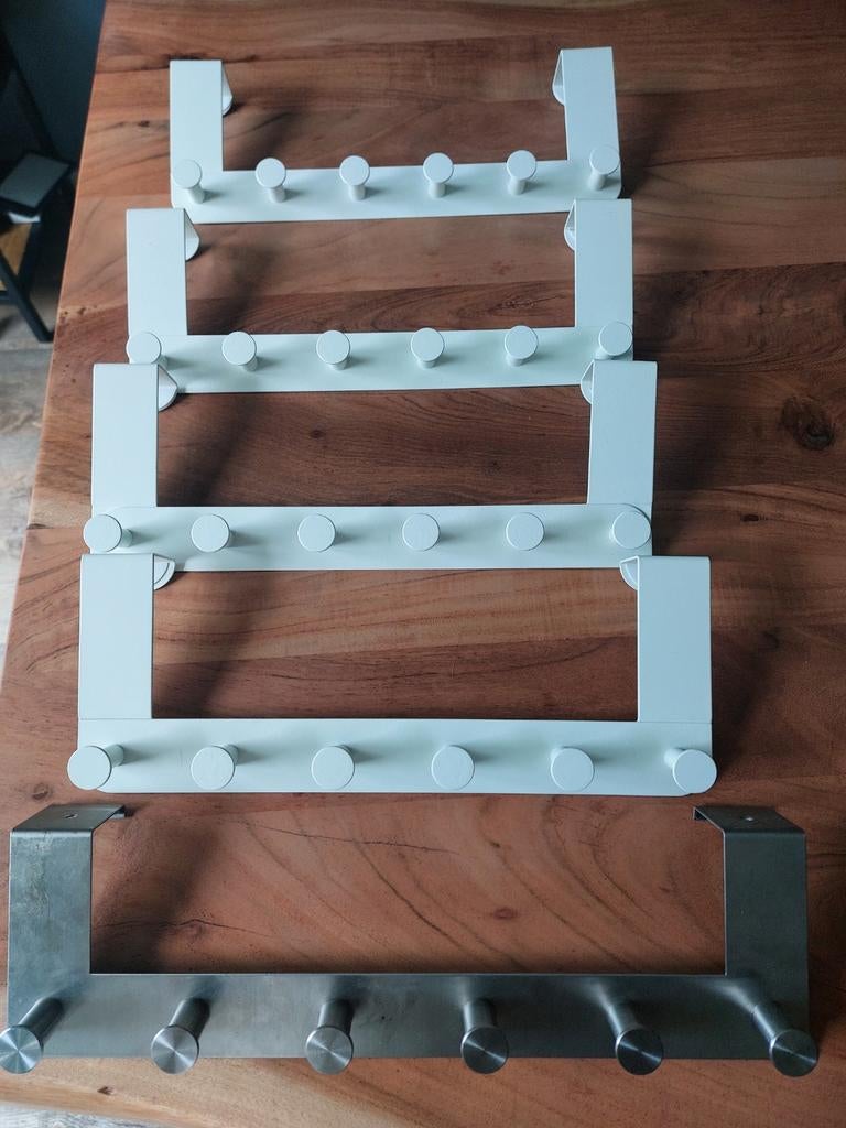 IKEA Enudden Deurhanger - Set van 5, Ophalen, Zo goed als nieuw, Metaal, Overige typen