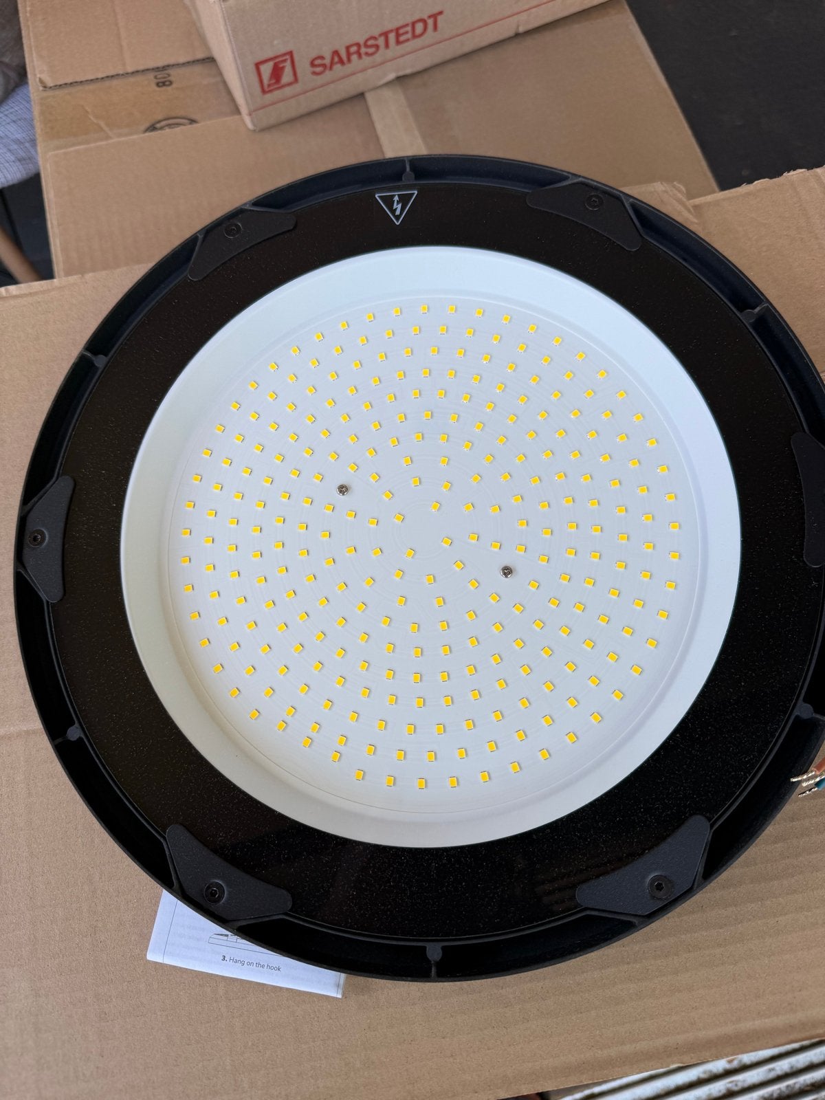 HOFTRONIC ERIS LED High Bay 200W - Nieuw in doos, Metaal, Overige merken, Zwart, Industrieel