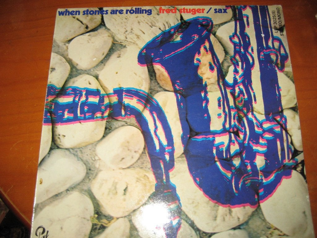LP, Fred Stuger: When the stones are rolling, Ophalen of Verzenden, Zo goed als nieuw, LP