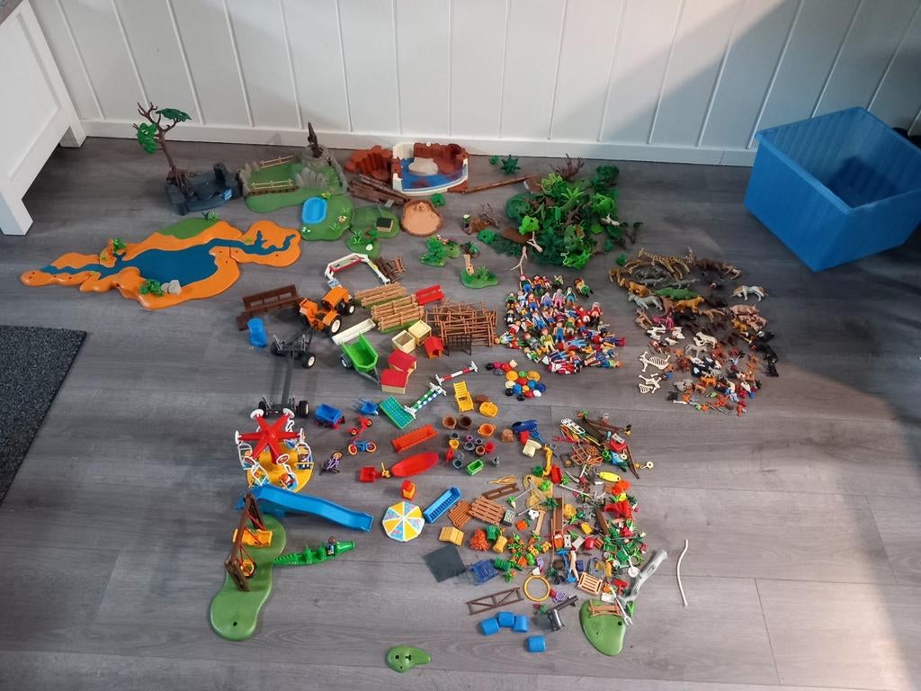 Grote partij playmobil, Ophalen of Verzenden