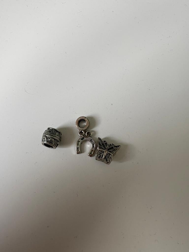 3 bedels pandora armband, Pandora, Ophalen of Verzenden, Zo goed als nieuw, 2 of 3 bedels