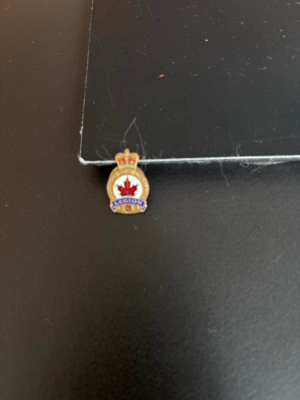 Royal Canadian Legion Speldje - Canadese Veteranenorganisati, Verzamelen, Speldjes, Pins en Buttons, Ophalen of Verzenden, Gebruikt