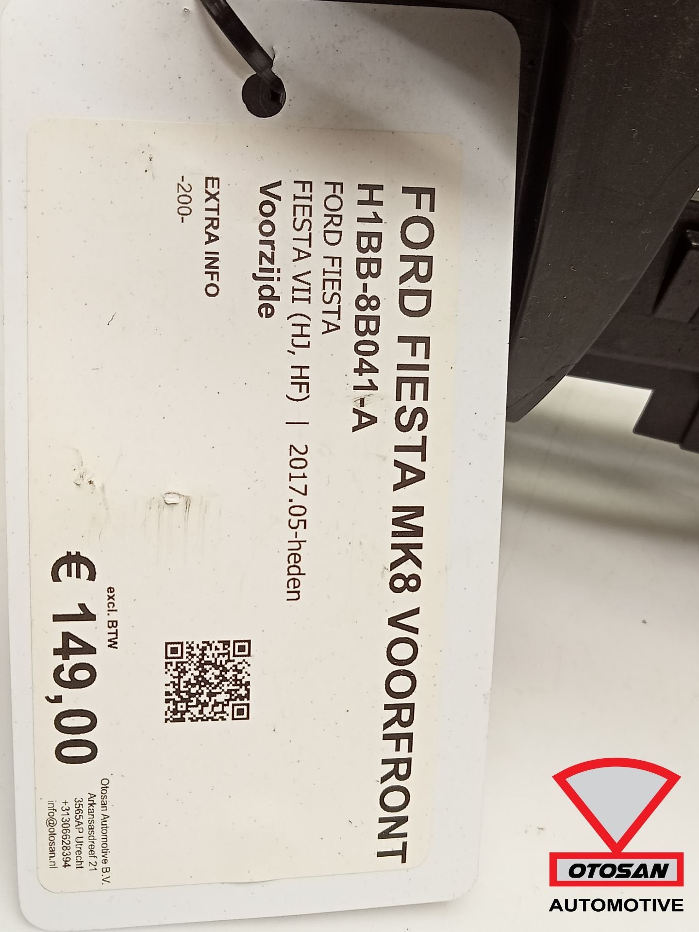 Ford Fiesta MK8 17+ Voorfront Front Origineel! H1BB-8B041-A, Auto-onderdelen, Gebruikt, Voor, Info@ford.com, Ophalen of Verzenden