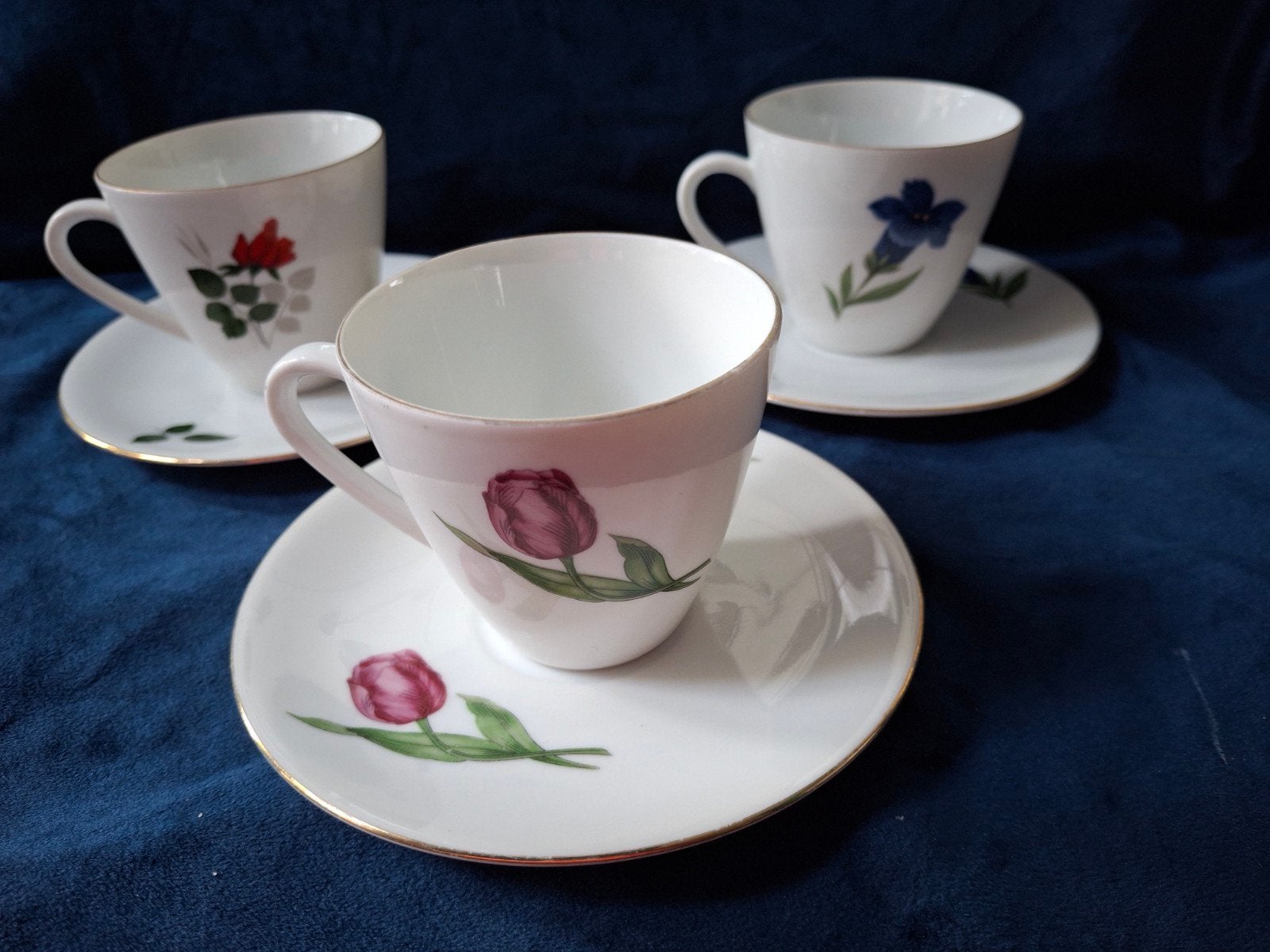 Seltmann Weiden Bavaria kop&schotels. Alles samen voor:, Ophalen of Verzenden, Zo goed als nieuw, Porselein, Kop en/of schotel