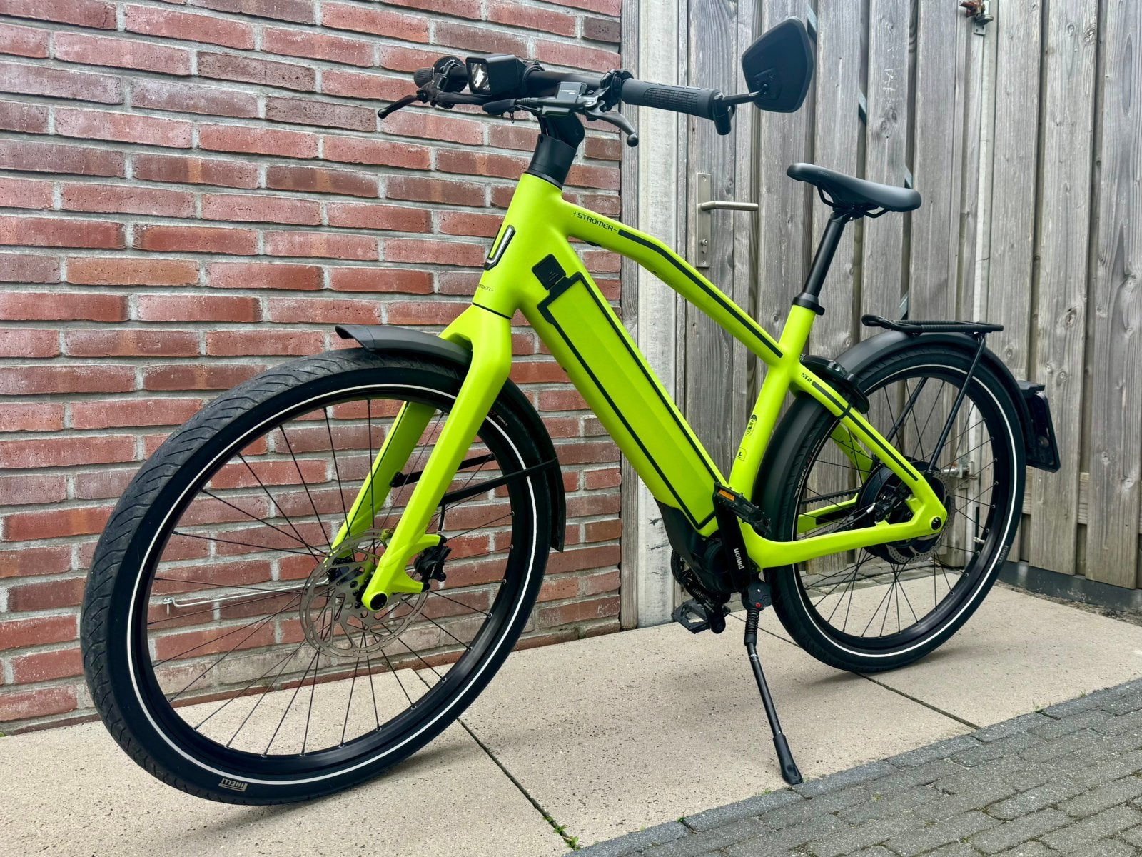 Stromer ST2 Pinion Green | 3.126 km | Dealer onderhouden, Fietsen en Brommers, Elektrische fietsen, Ophalen, Zo goed als nieuw