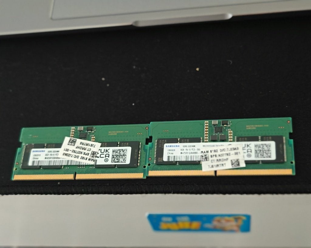16GB Samsung DDR5 SODIMM RAM (2x 8GB) – 5600 MHz, Nieuw, Ophalen of Verzenden, DDR5, Laptop