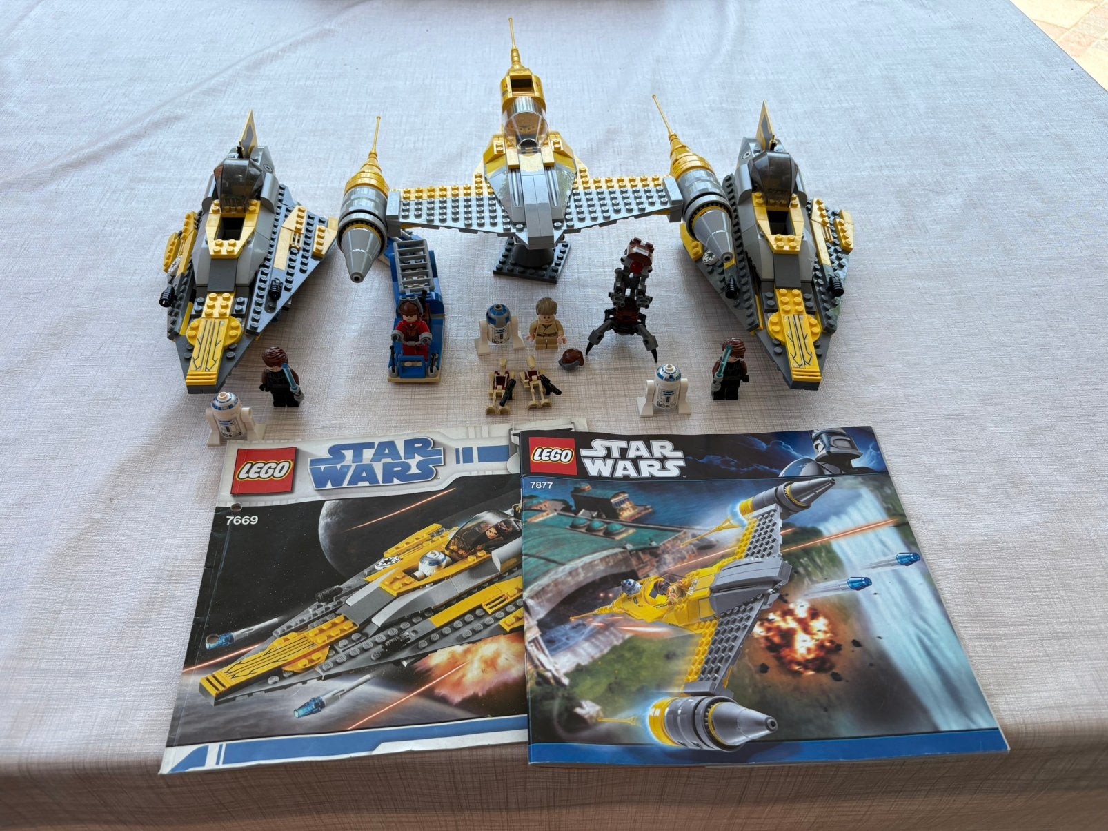 Lego starwars 2 x 7669 + 7877, Ophalen of Verzenden, Zo goed als nieuw