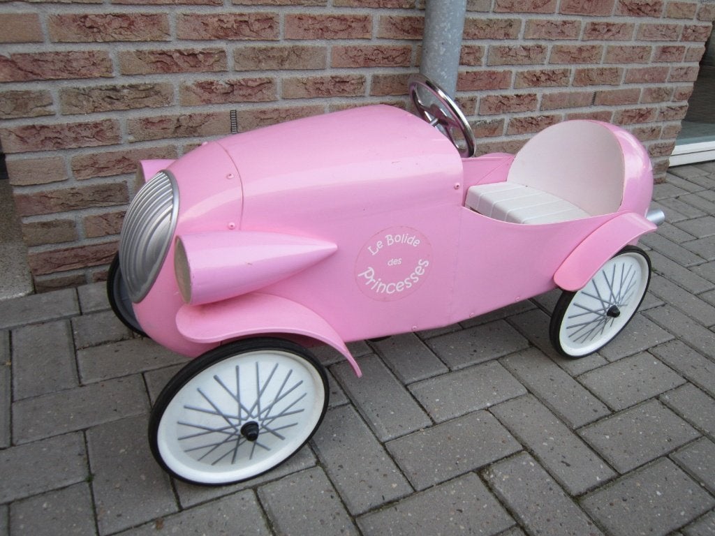 TRAPAUTO BAGHERA ROZE, Ophalen, Zo goed als nieuw, Trapvoertuig
