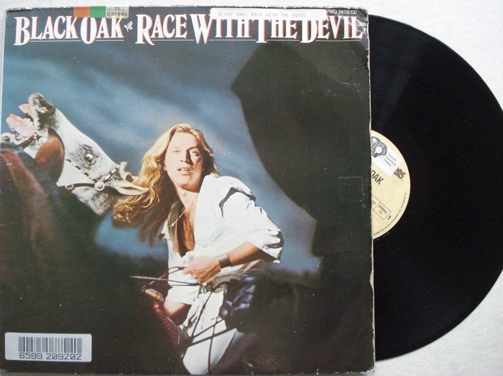 Black Oak - Race with the devil, LP, Gebruikt, Overige genres, Ophalen of Verzenden