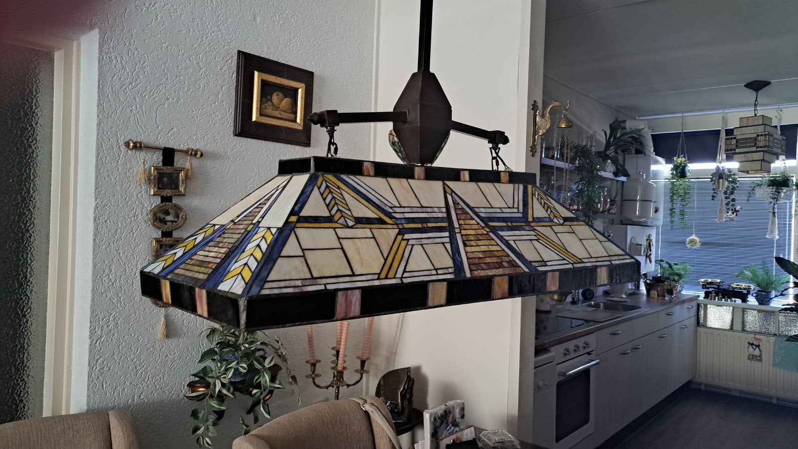 Tiffany hanglamp, Ophalen of Verzenden