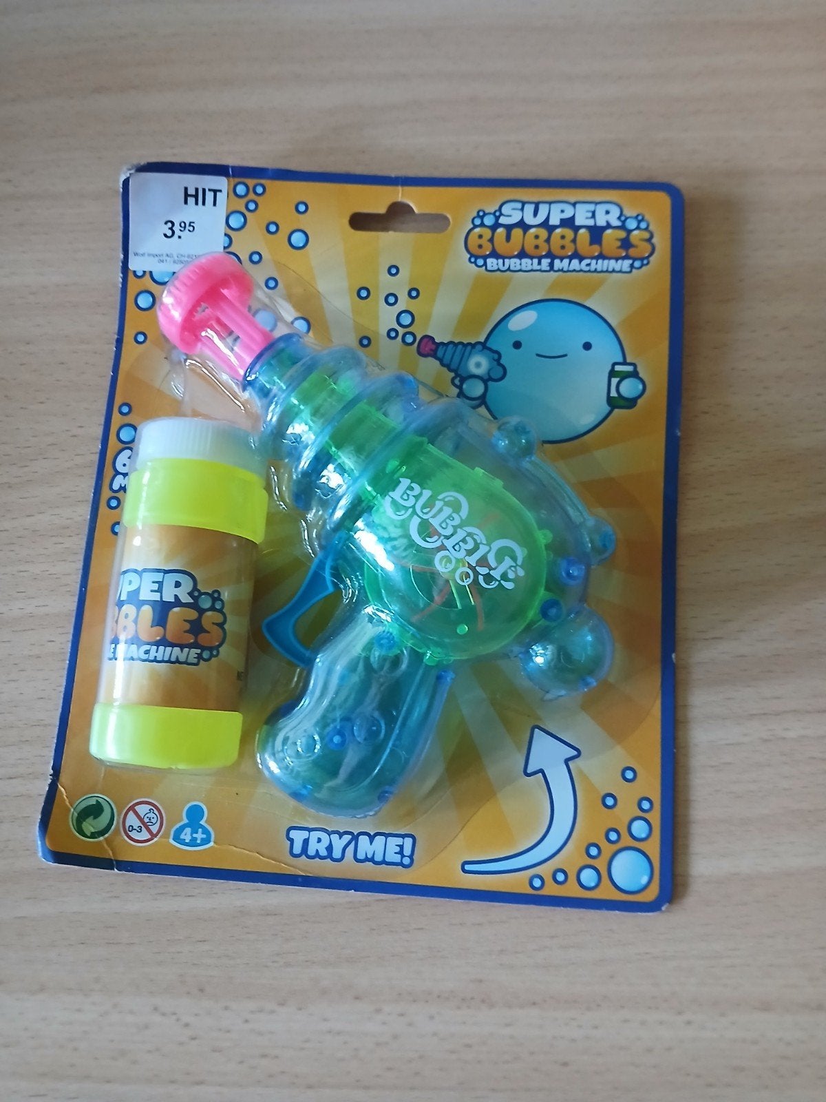 Super Bubbles Bellenblaas Machine voor Kinderen 2-4 jaar, Ophalen of Verzenden, Nieuw