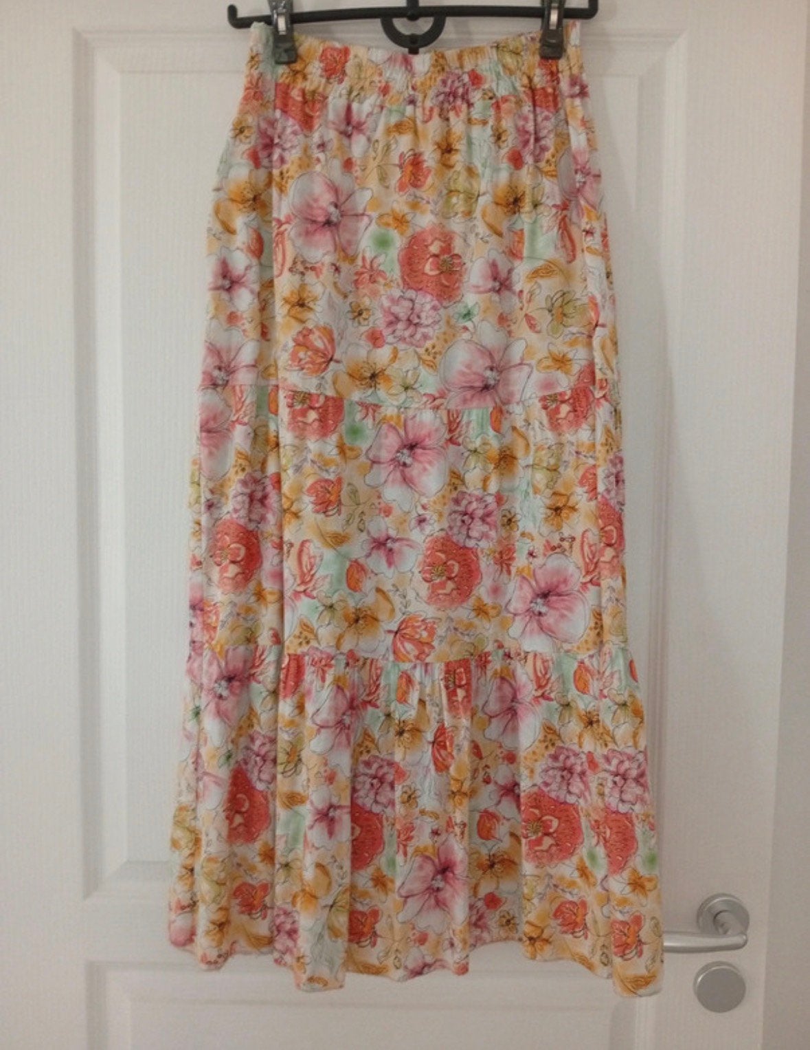 Prachtige kleurrijke rok / L, Kleding | Dames, Rokken, Verzenden, Zo goed als nieuw