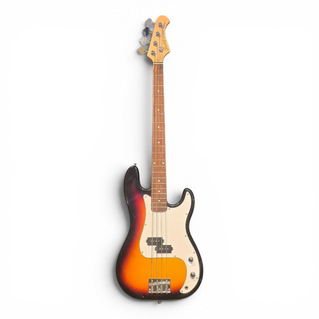Fazley FPB118 Basgitaar Sunburst | Nette Staat, Flex Ltd., Gebruikt, https://flex.com/contact-us, Nobelstraat 10, 5807 GA Oostrum LB, Limburg, Nederland