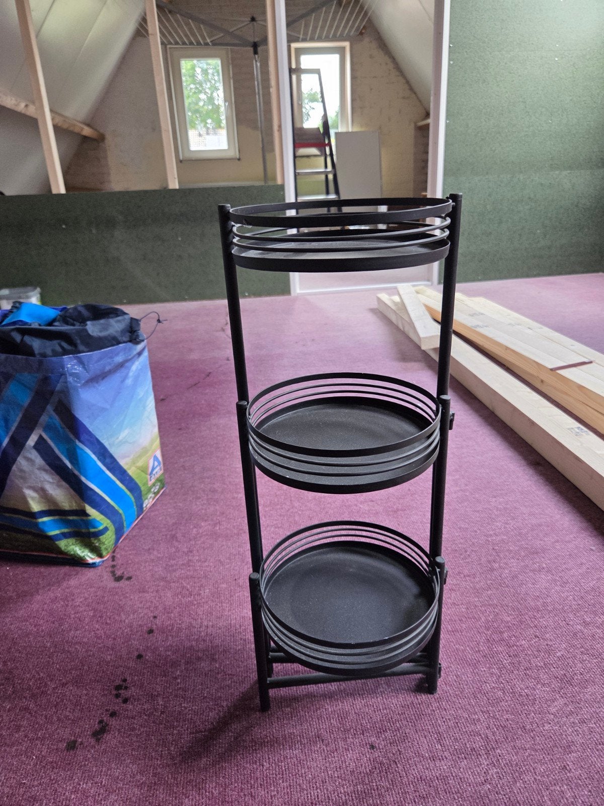 Plantentafel metaal, Huis en Inrichting, Woonaccessoires | Etagères, Ophalen, Nieuw