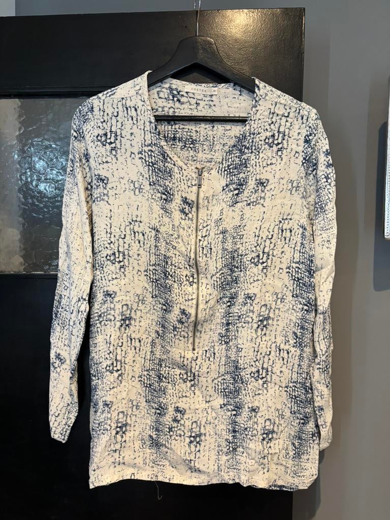Costes blouse maat m, Ophalen of Verzenden, Zo goed als nieuw, Maat 38/40 (M), Blauw