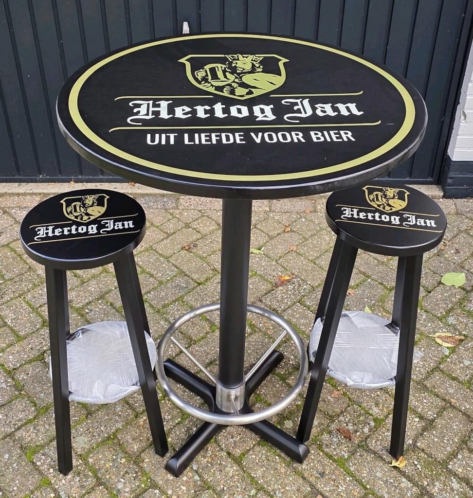 HERTOG JAN éénpoot statafel/bartafel/hangtafel, Ophalen, Nieuw, Overige typen, Hertog Jan