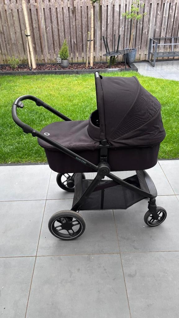 Maxi Cosi Street + kinderwagen met matrasje en adapters, Gebruikt, Met reiswieg, Maxi-Cosi, Ophalen