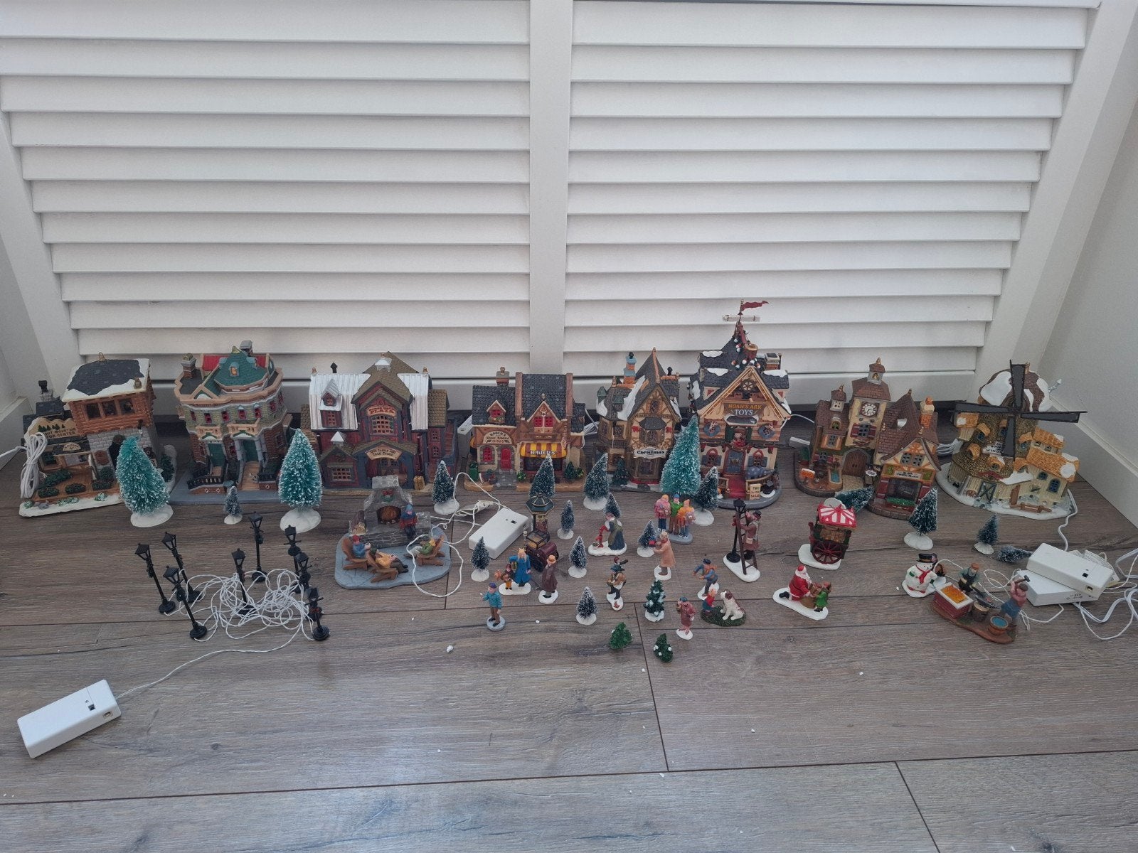 kerstdorp Lemax, Ophalen