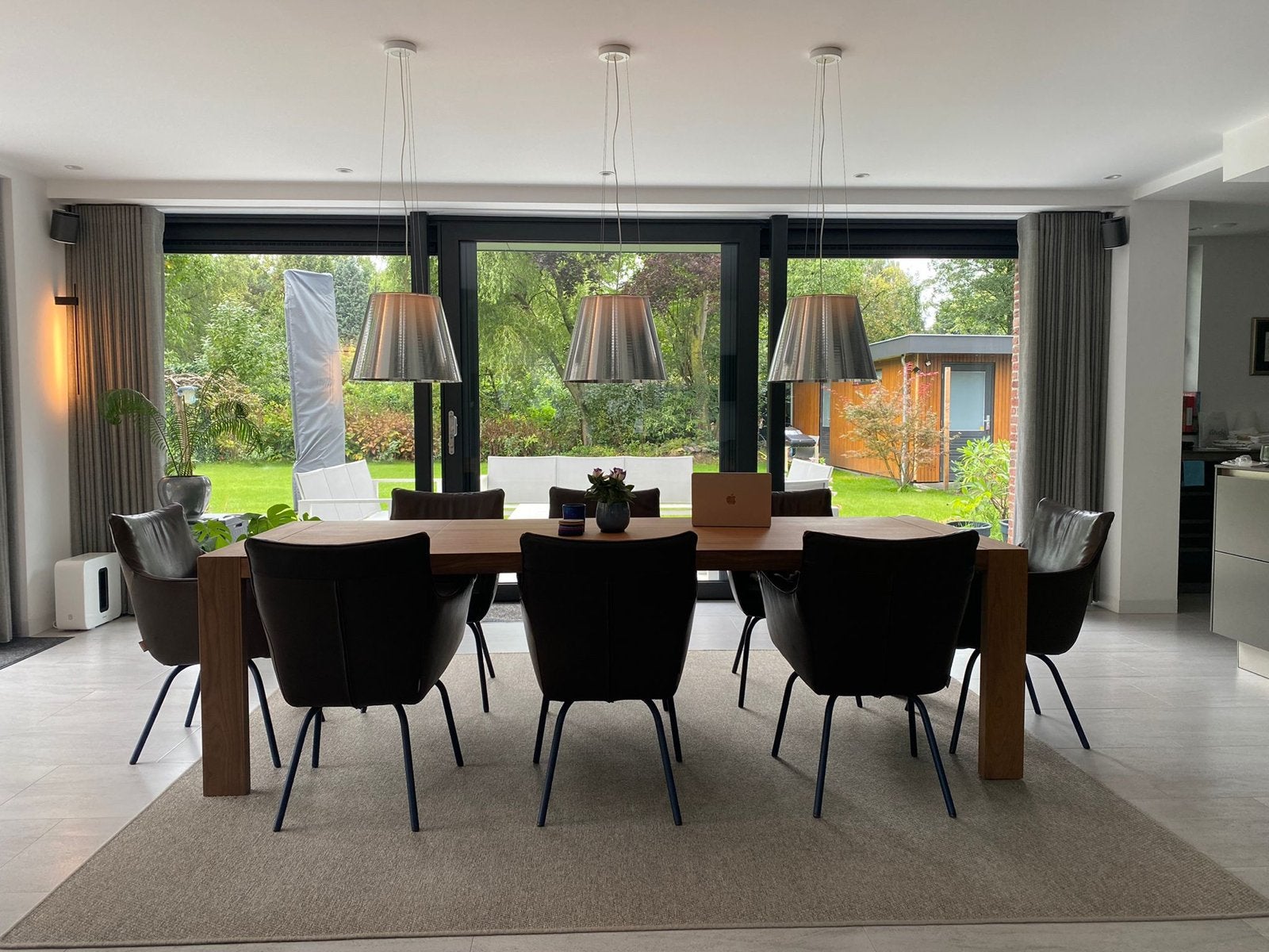 3x Flos KTribe S2 hanglampen - Philippe Starck design, Ophalen, E27 (groot), Modern, Kunststof