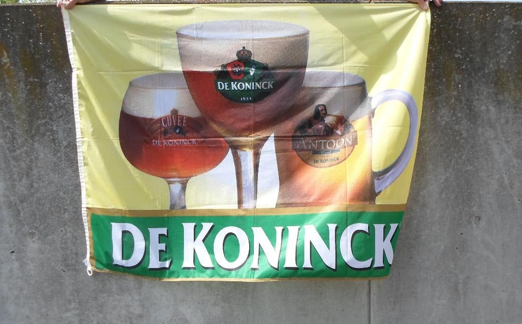 De Koninck Vlag Groot, Ophalen of Verzenden, Zo goed als nieuw, Overige typen, De Koninck