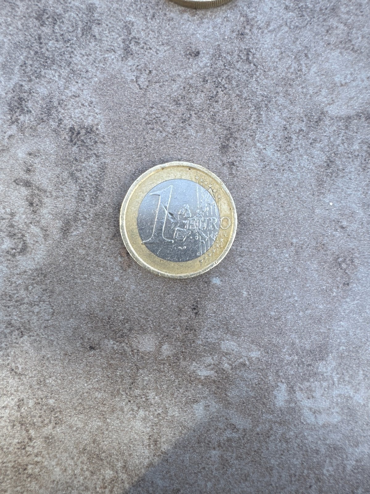 Italiaanse 1 Euro munt 2002 - Vitruviusman, Ophalen of Verzenden, Italië, 1 euro, Losse munt