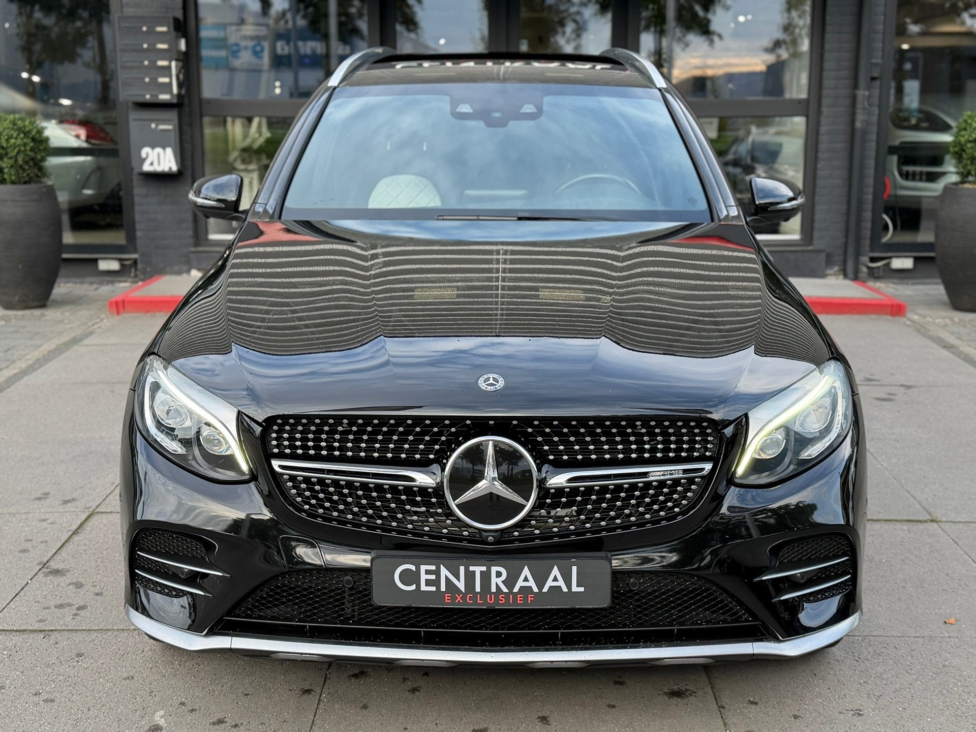 Mercedes-Benz GLC-klasse AMG 43 4MATIC Pano|Burmester|Memory, Automaat, Gebruikt, Zwart, 367 pk