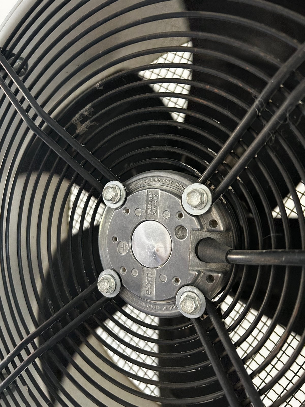Professionele Ebm ventilator op statief, Ophalen, Gebruikt