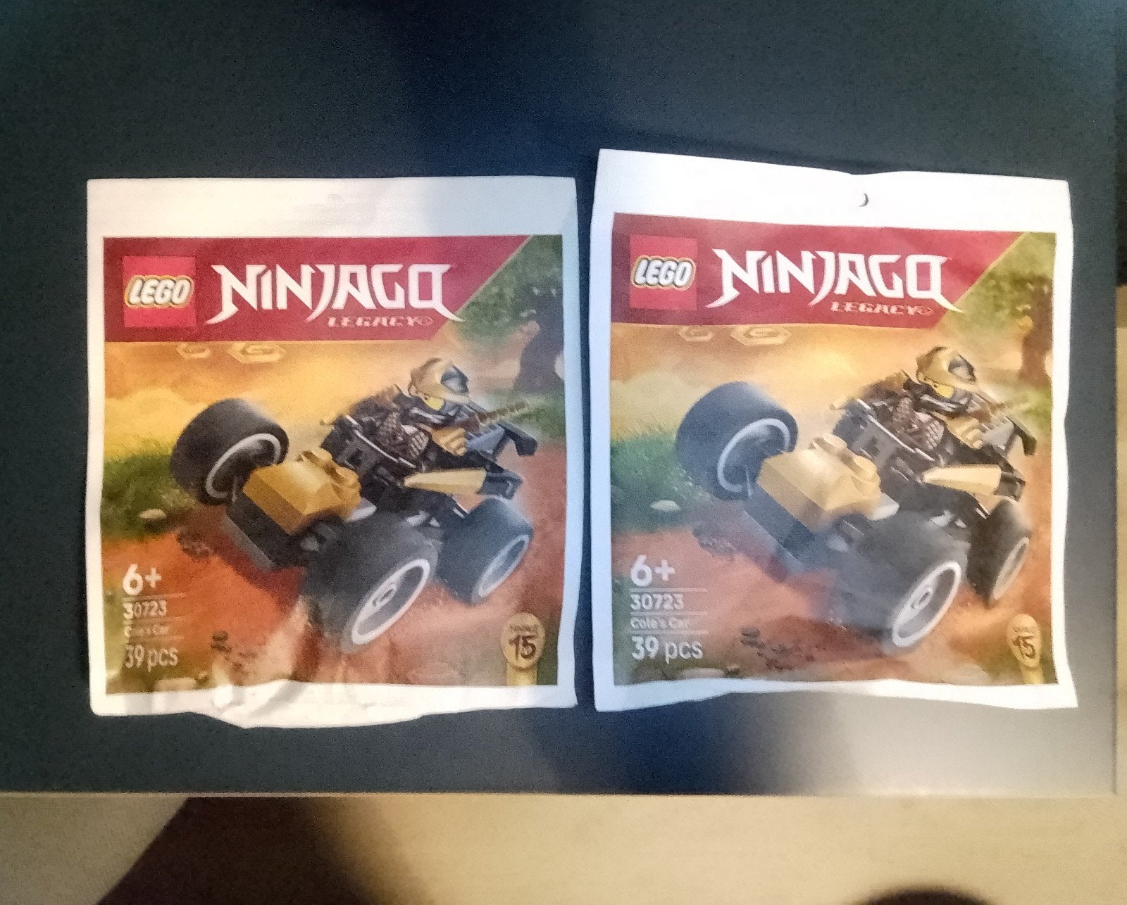 Lego ninjago Cole's car 30723 (2x), Lego, Nieuw, Ophalen of Verzenden, Inclusief accessoires