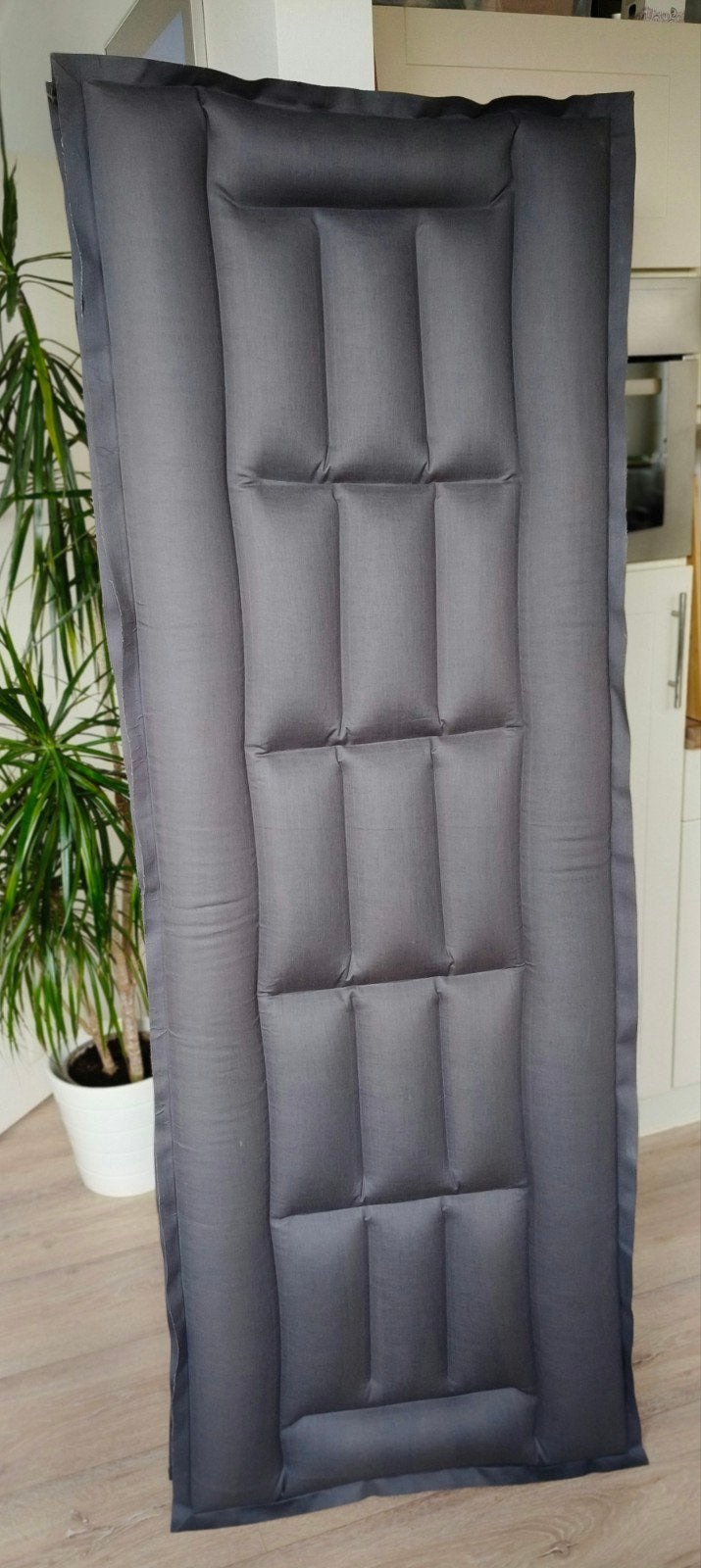 Canvas luchtbed super stevige kwaliteit 185x65x14 cm, Huis en Inrichting, Ophalen, Gebruikt, 190 cm of minder, Matras