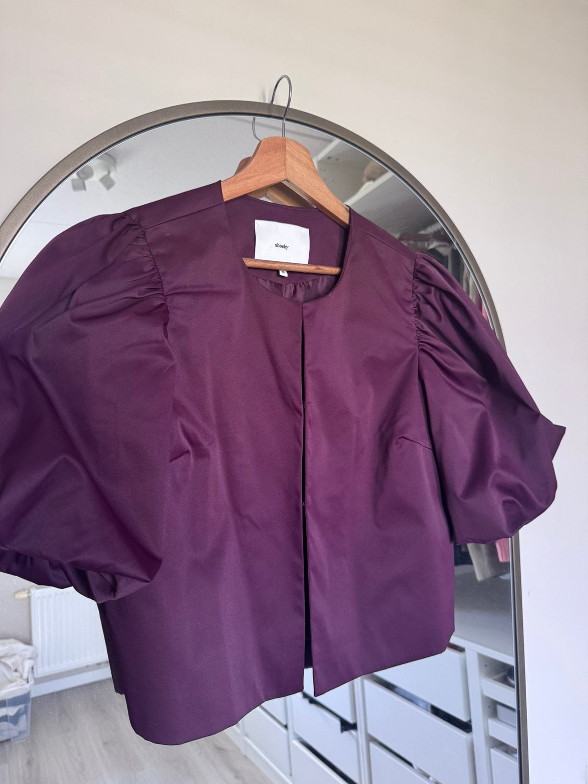 Shoeby jasje/top pofmouwen, Maat 38/40 (M), Ophalen of Verzenden, Zo goed als nieuw, Korte mouw