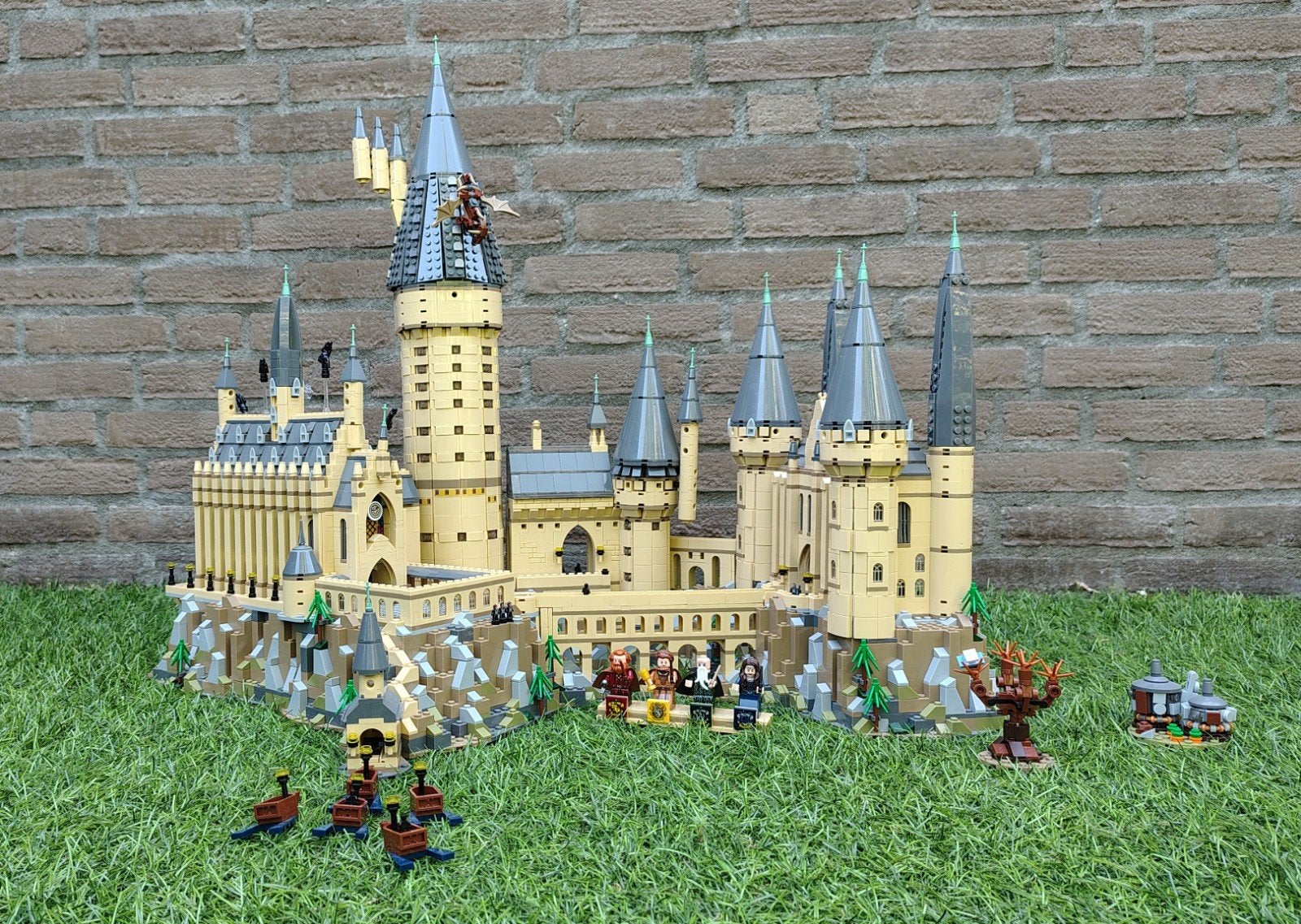 Harry Potter kasteel Blocks, Ophalen of Verzenden, Zo goed als nieuw, Overige merken