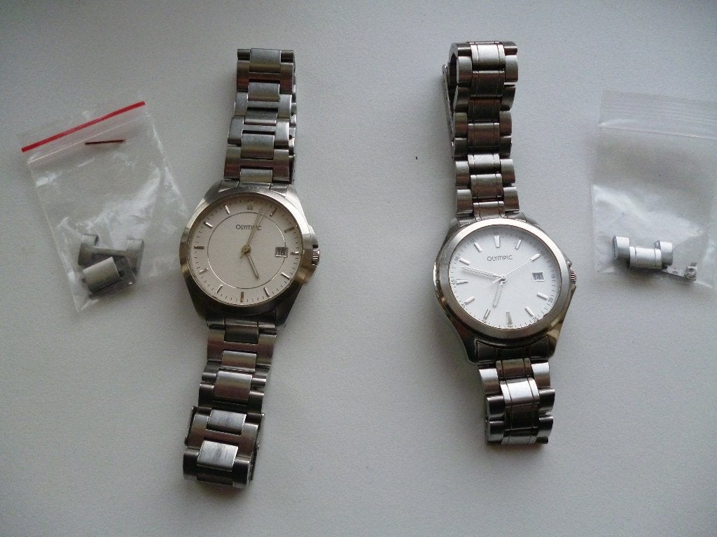 olympic heren horloges, Sieraden, Tassen en Uiterlijk, Ophalen of Verzenden, Nieuw, Staal, Overige merken