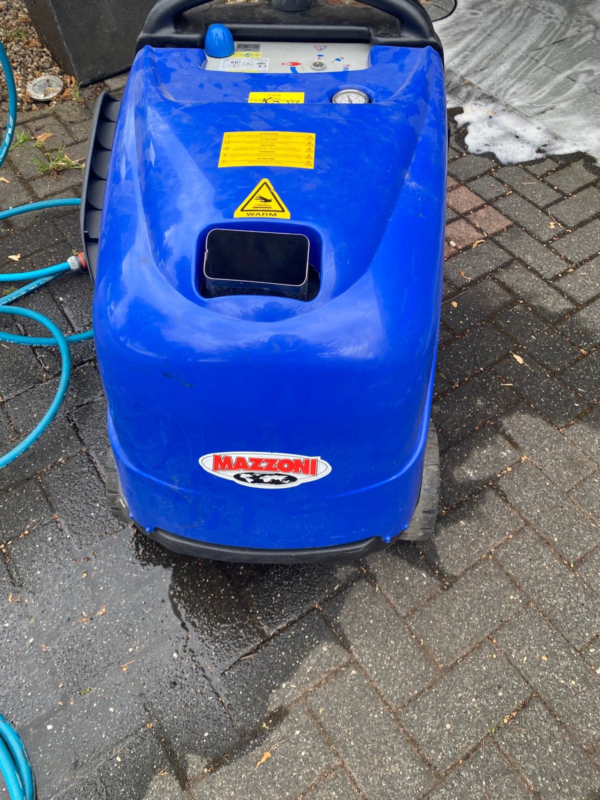 Mazzini warmwater hogedrukreiniger (230 v. Diesel), Ophalen, Gebruikt