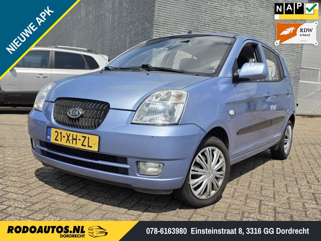 Kia Picanto 1.0 Light 5Drs Stuurbekr. APK 07-2027 ✅, Gebruikt, 4 cilinders, 61 pk, Origineel Nederlands