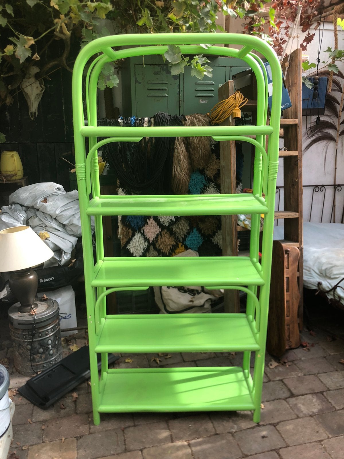 Bamboe kast vintage, Ophalen of Verzenden, Zo goed als nieuw