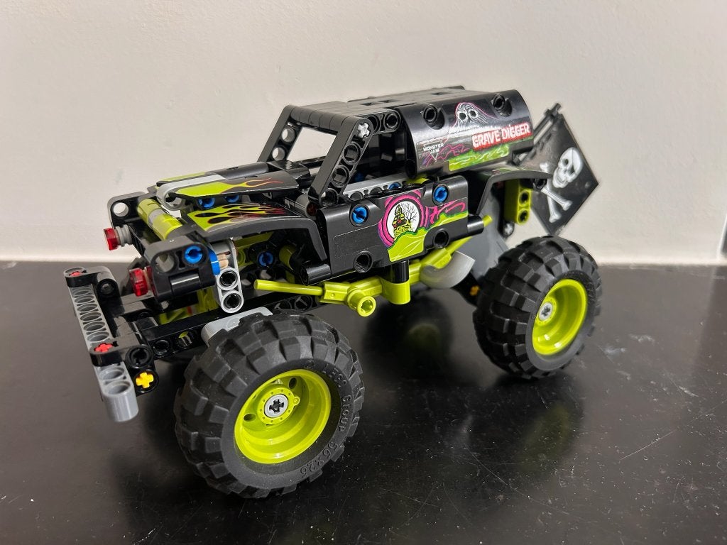 LEGO Technic 42118 Monster Jam Grave Digger – compleet, Kinderen en Baby's, Lego, Inclusief instructies, Ophalen of Verzenden