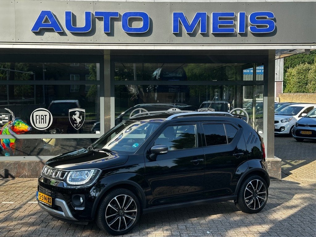 Suzuki IGNIS 1.2 Smart Hybrid Style Navi airco Camera Cruise, Auto's, 83 pk, Gebruikt, 4 cilinders, Zwart