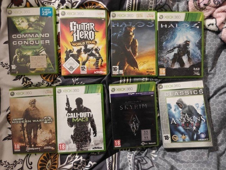 Xbox 360 games, Ophalen