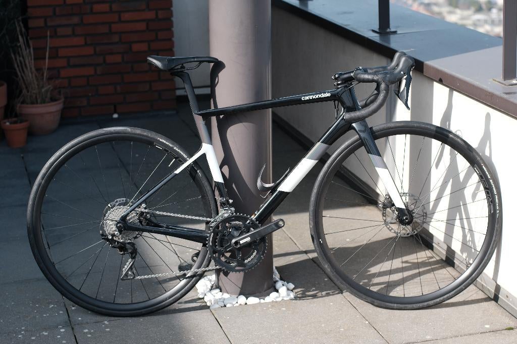 Cannondale SuperSix EVO Carbon Disc 105 maat 51, 28 inch, Gebruikt, Carbon, 49 tot 53 cm