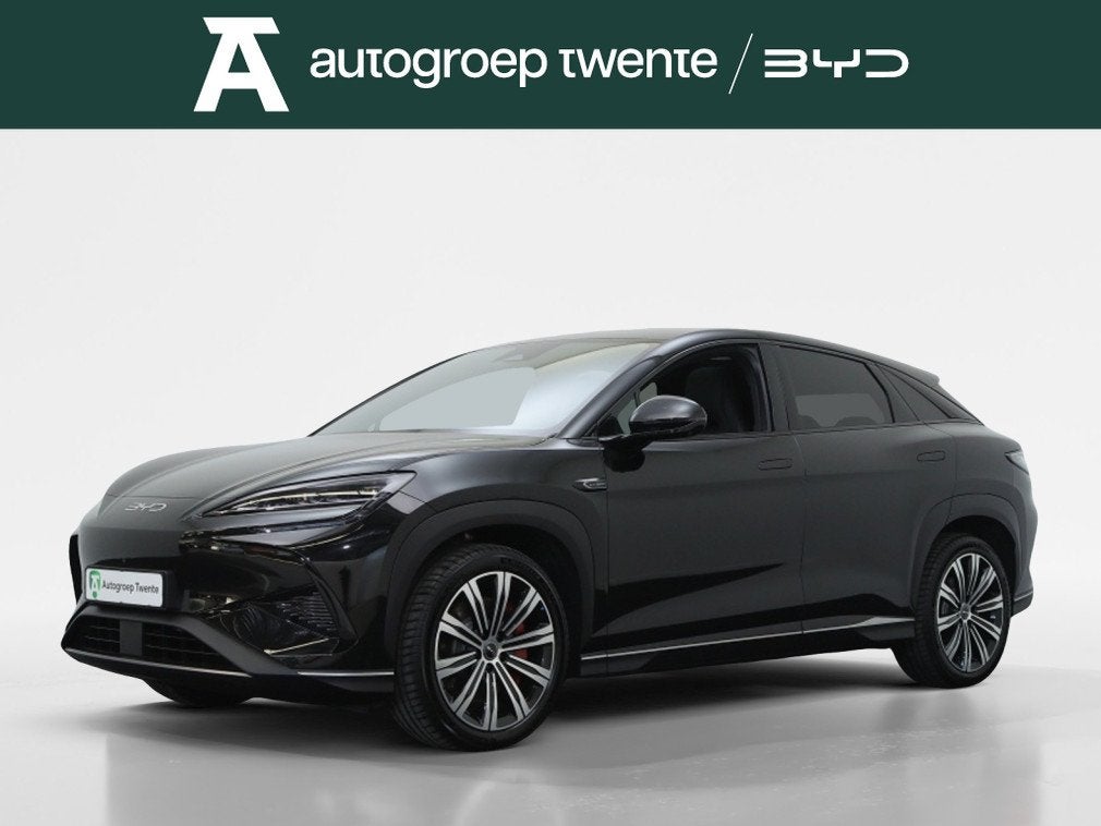 BYD SEALION 7 Design AWD 82.5 kWh | Private Lease 899,- p.m., Auto's, 12 maanden, 0 cilinders, Zwart, Zwart