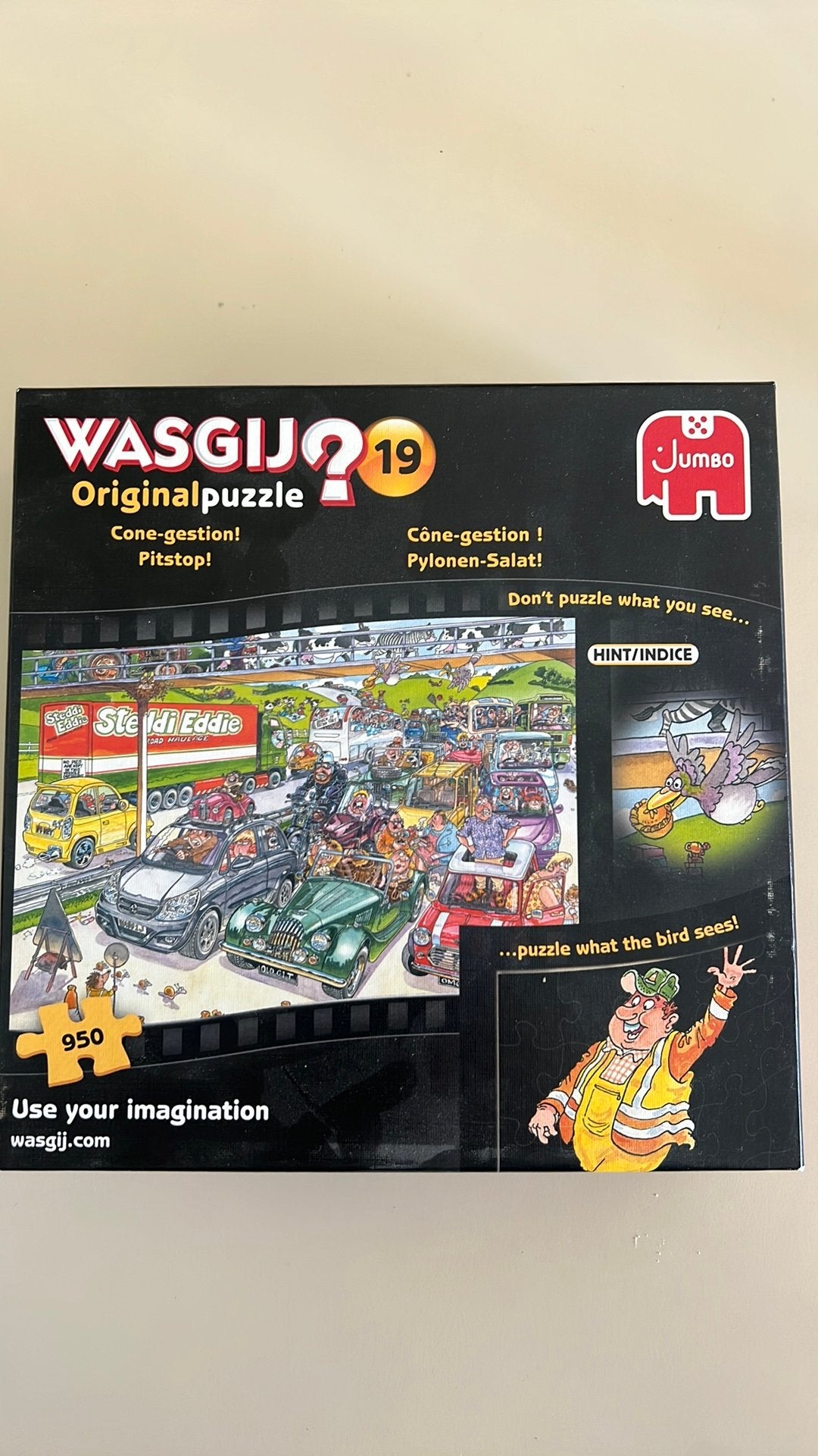 Puzzel Wasgij nummer 19, Ophalen of Verzenden, 500 t/m 1500 stukjes, Zo goed als nieuw, Legpuzzel