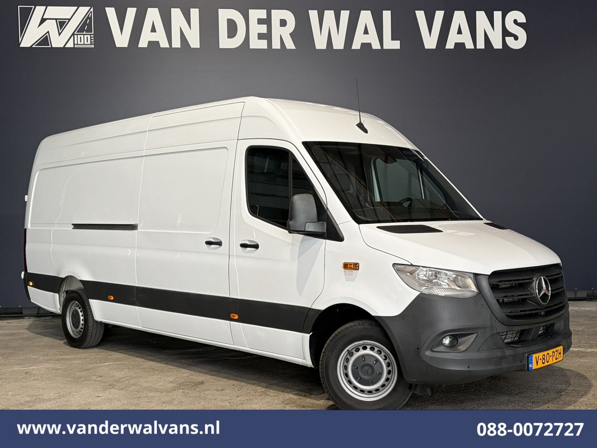 Mercedes-Benz Sprinter 317 CDI 170pk L3H2 Euro6 Airco | 360, Gebruikt, 4 cilinders, 2000 kg, Mercedes-Benz