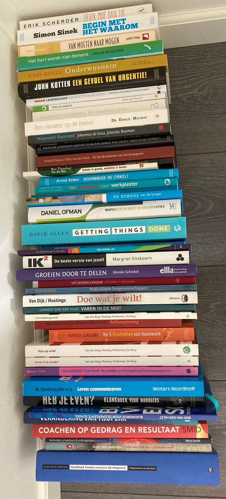 Partij van HRM gerelateerde (studie)boeken, Boeken, Partijen en Verzamelingen, Ophalen, Zo goed als nieuw, School, Studie en Wetenschap