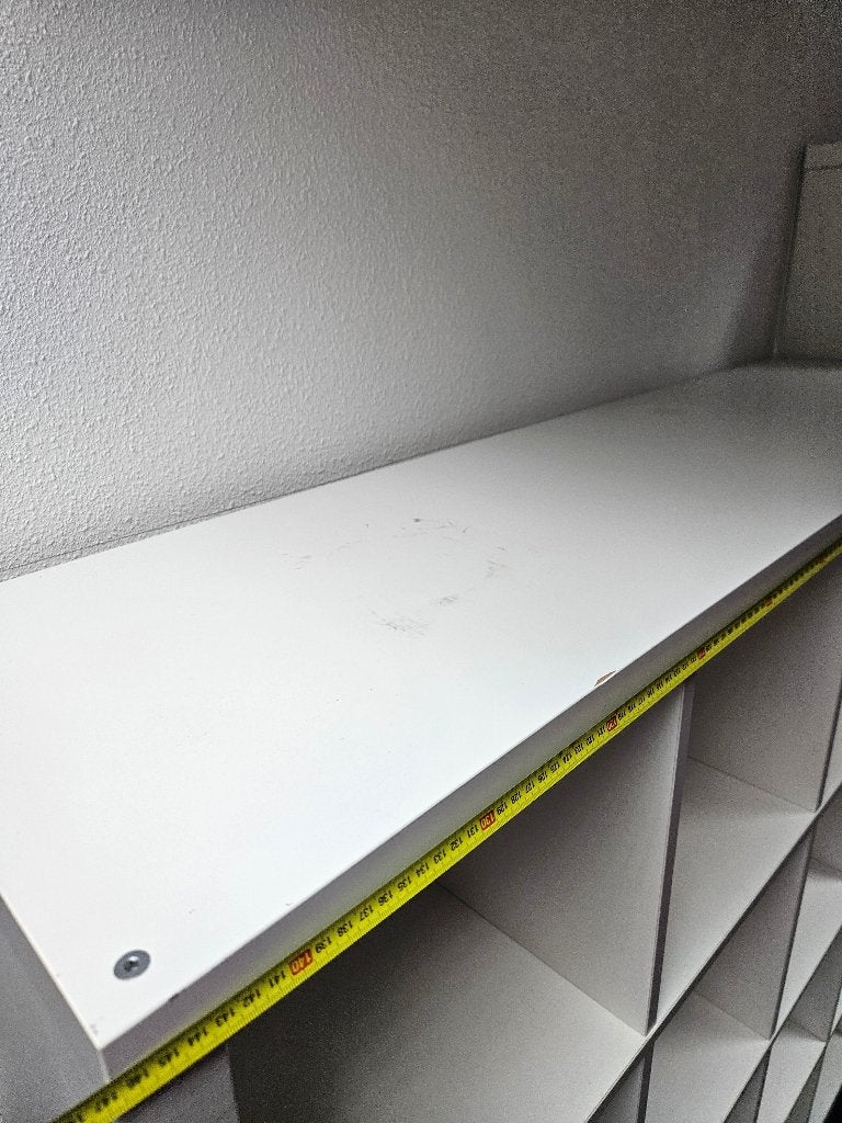Kallax kasten - 4 stuks wit, Ophalen, Gebruikt, 150 tot 200 cm, Witte kallax