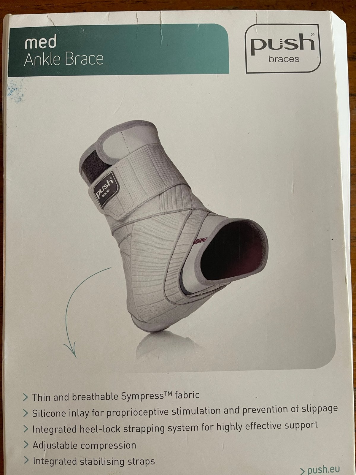 Push Med enkelbrace, rechts, Diversen, Braces, Ophalen of Verzenden, Zo goed als nieuw