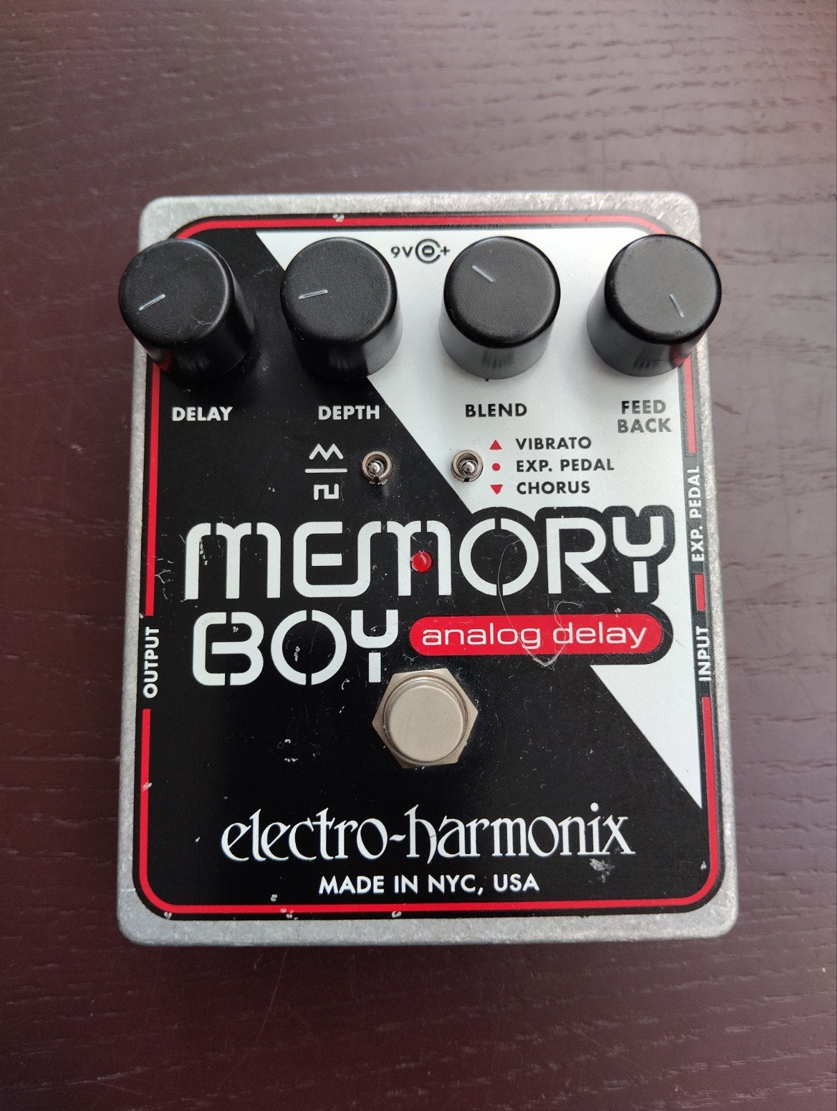 Electro-Harmonix Memory Boy Analog Delay Pedaal, Ophalen of Verzenden, Gebruikt, Chorus