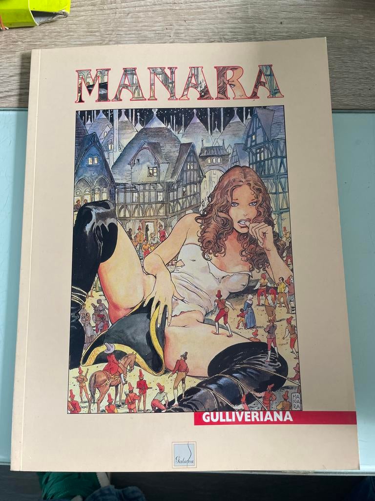 Manara - Gulliveriana Stripboek - Zo goed als nieuw, Boeken, Stripboeken, Eén stripboek, Ophalen of Verzenden, Zo goed als nieuw