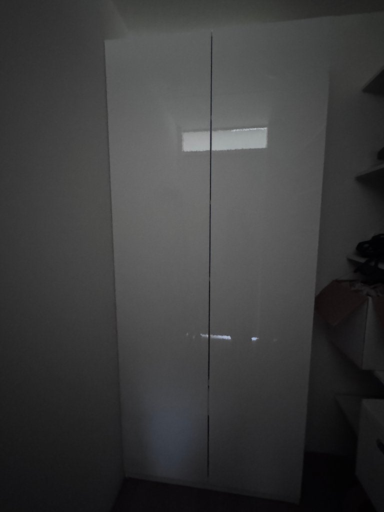 Pax kast wit, Huis en Inrichting, Kasten | Kledingkasten, Ophalen, Met plank(en), Gebruikt, 200 cm of meer
